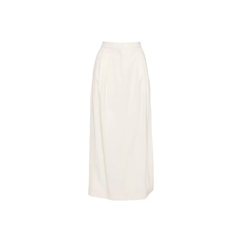 ELIE SAAB Crepe Midi Skirt-0