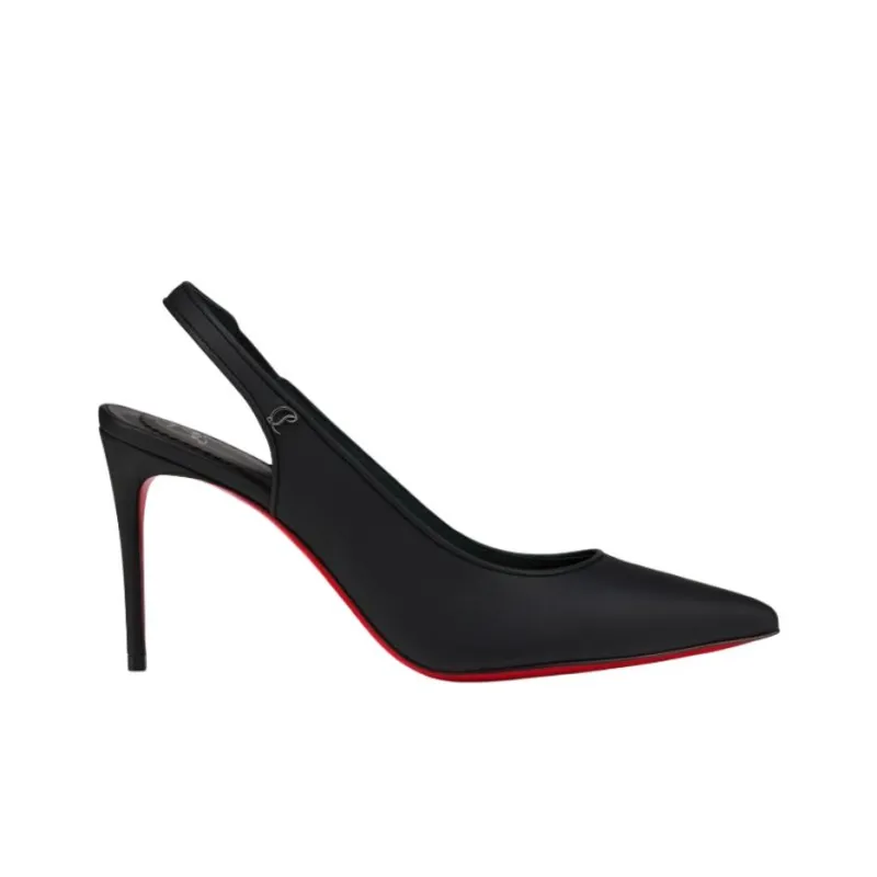 CL LUBOTING Sporty Kate Slim Heel High Heels 8.5cm Women's Black-1