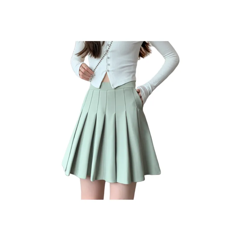 Cotton Gene Pleated Skirt Women's-8