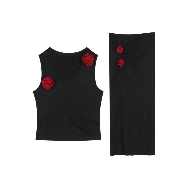PAZZO Two Piece Skirt Sets Women's-0