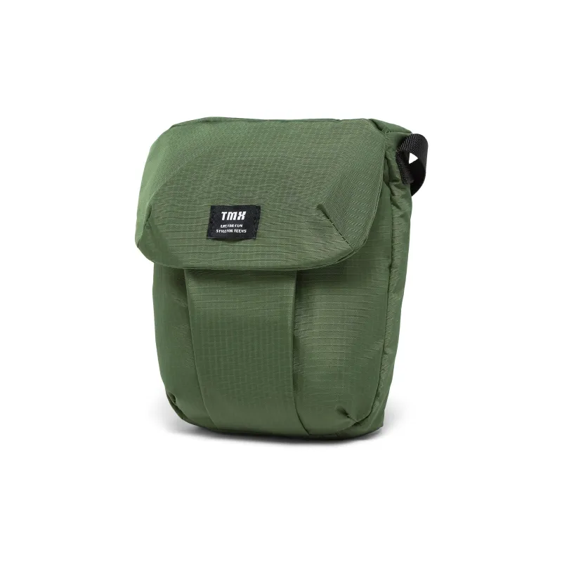 Teenmix Fabric Shoulder Bag Trumpets Unisex Green-1