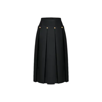 LOUIS VUITTON Box Pleat Skirt