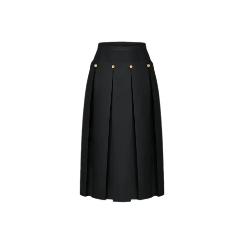 LOUIS VUITTON Box Pleat Skirt