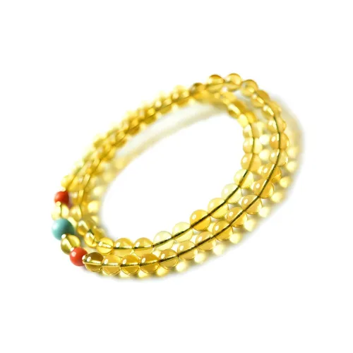 Tokai Family Amber Beeswax Fine Jade Bracelets Unisex