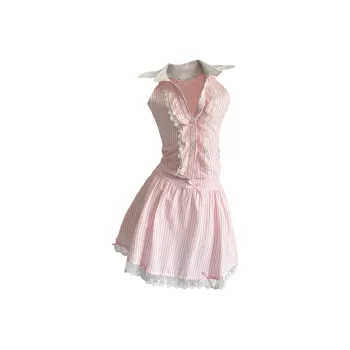 Manekniv Skirt Set Women's Pink