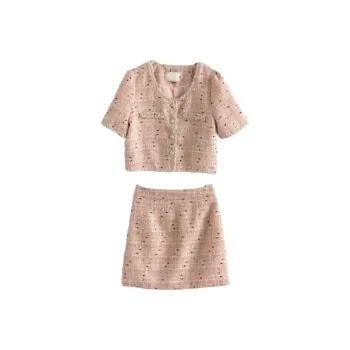 ABCMININ Skirt Set Women's Pink