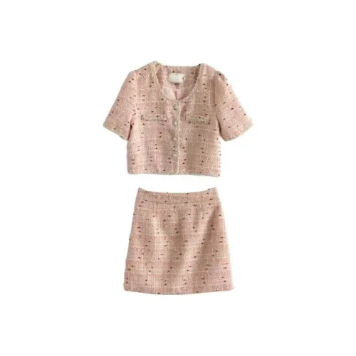 ABCMININ Skirt Set Women's Pink