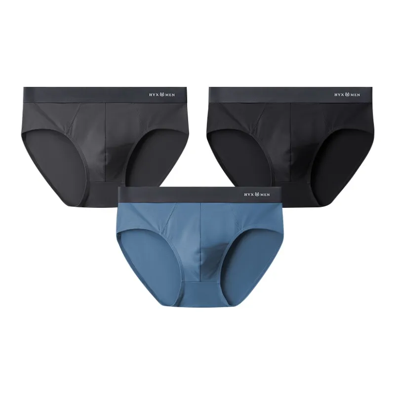 H YXIANG Underpants Men's 3 Pack-4