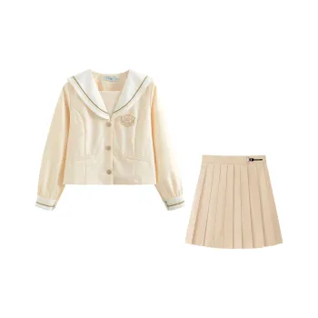 Luohua Candy Skirt Set Women's Caramel Milkshake