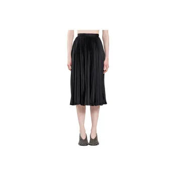 JIL SANDER Pleat Detailed Midi Skirt