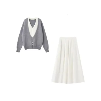 AFGGD Two Piece Skirt Sets Women's