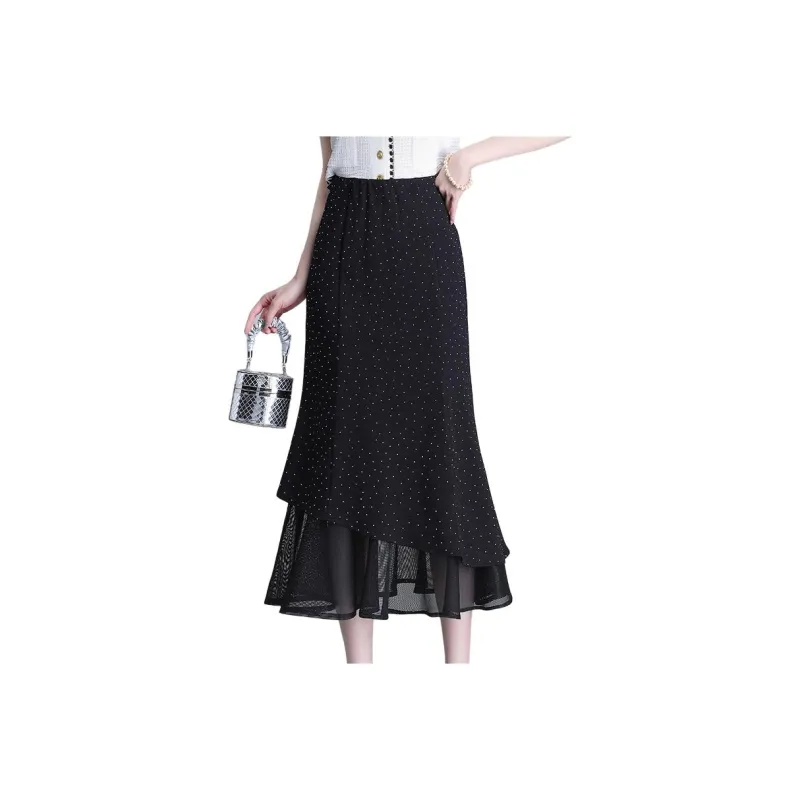 La Chapelle Casual Long Skirt Women's-0