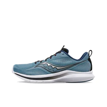 Saucony Kinvara 13 Anti Slip Wear Resistant Low Top Running Shoes Men's Gray Blue