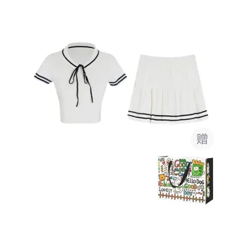 OURUOKE Two Piece Skirt Sets Women's