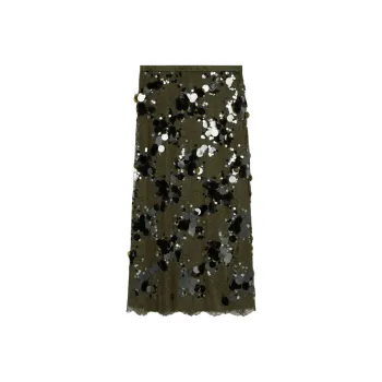 GUCCI Laced All Over Sequinned Skirt