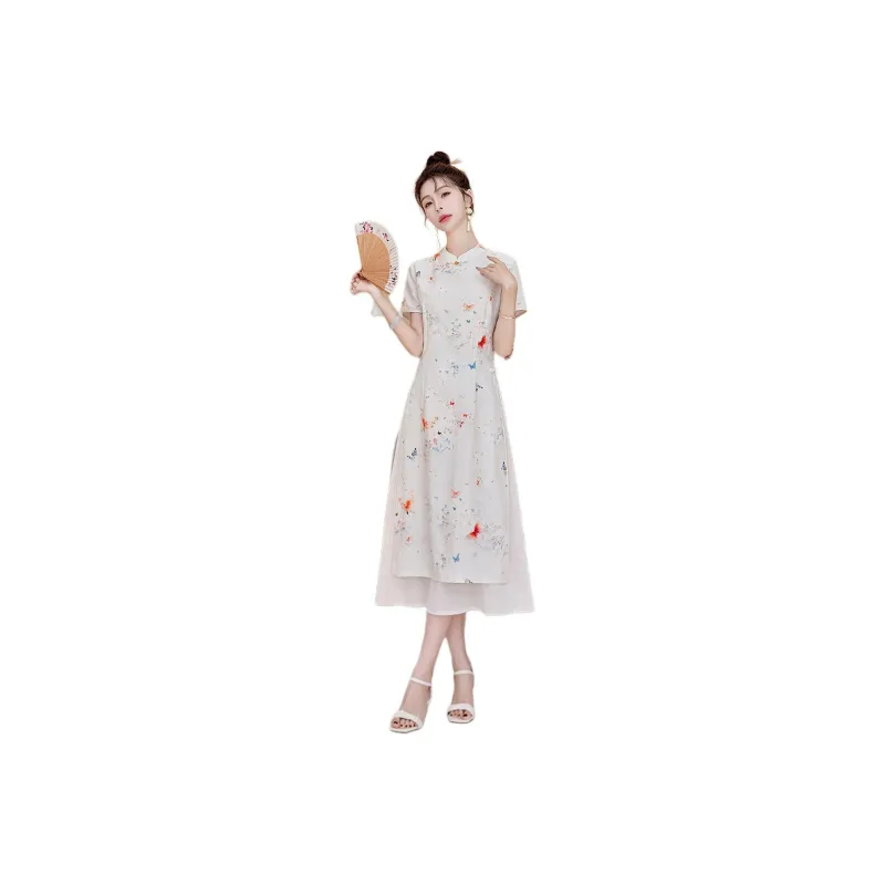 Fele.d Cheongsams Women's-3