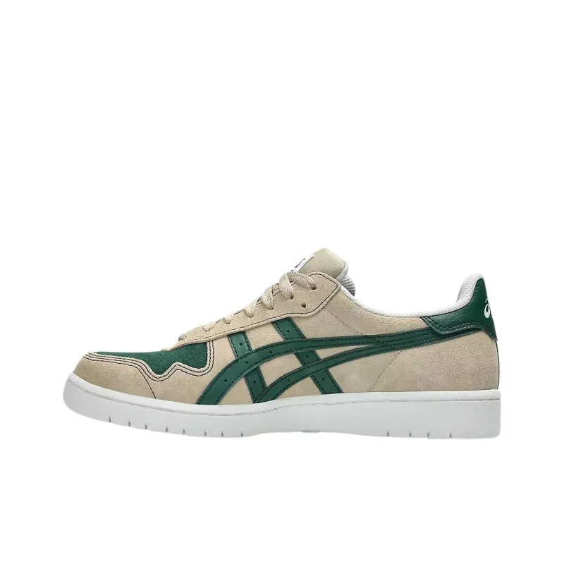 Asics JAPAN PRO Slip Resistant Low Top Casual Shoes Men's Brown Green-2