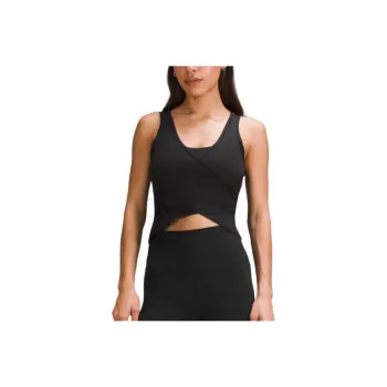 Lululemon It's A Tie Tank Top Workout Clothing Women's Black