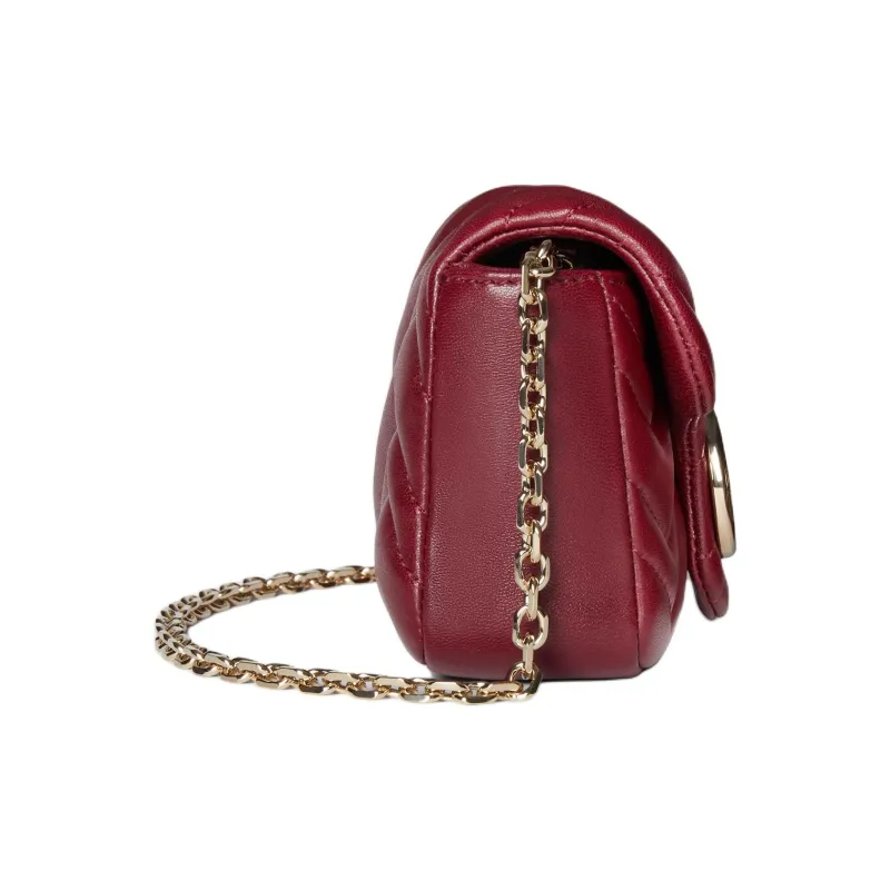 GUCCI GG Marmont Lambskin Shoulder Bag Mini Women's Burgundy-2