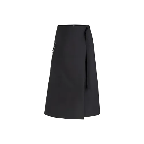 Arcteryx Veilance Collection LOTA SKIRT Casual Long Skirts Women's Black