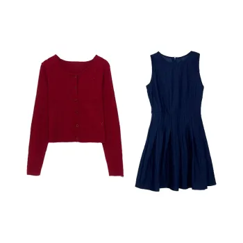 Icicofficial Two Piece Skirt Sets Women's