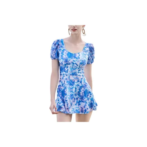 ZOKE Swim Dresses & Skirts Women's Orchid Pink White