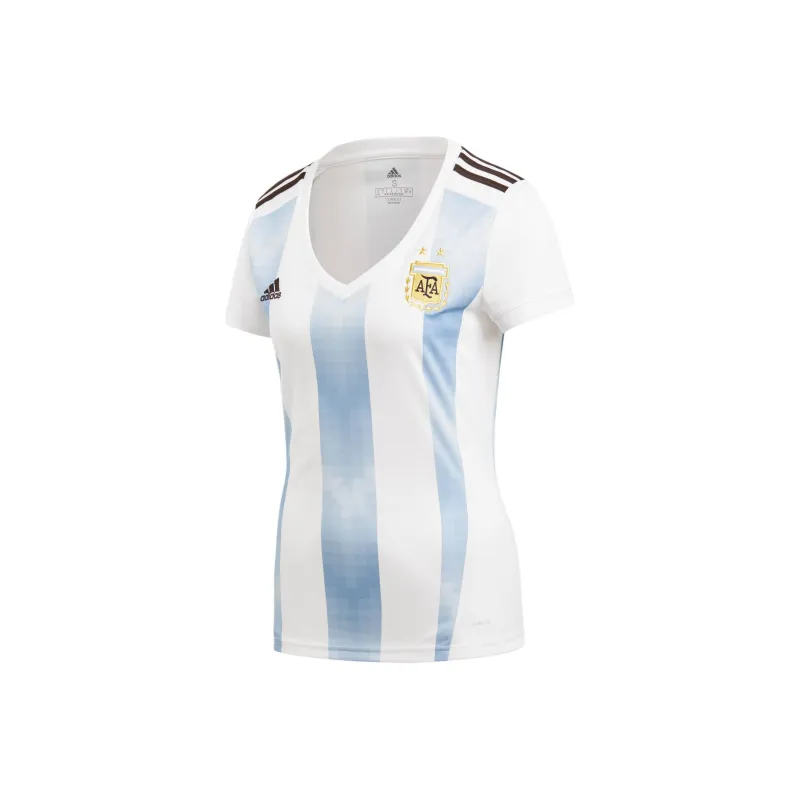 Adidas Argentina Team Soccer Jerseys Women's White/Blue-0