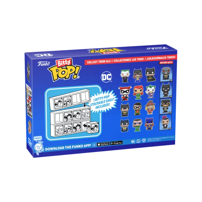 Funko DC Universe Collection, Batman 4 Piece Set Chibi Figures-1