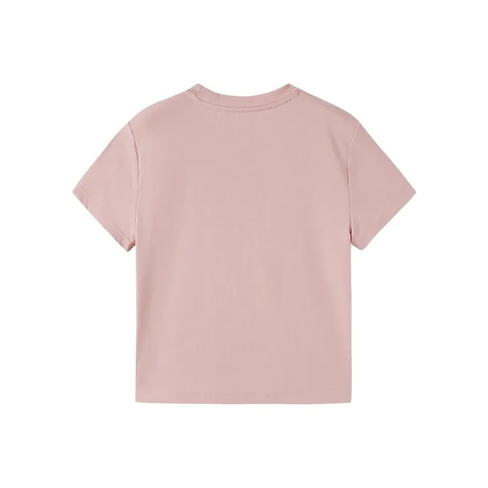XIANGYING Regular T Shirt Women's Pink-1