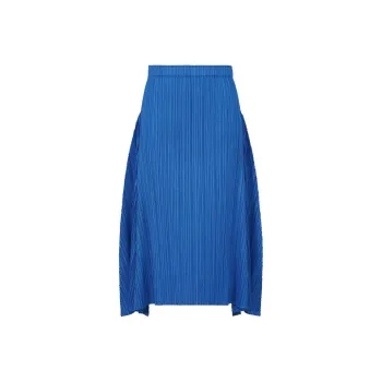PLEATS PLEASE ISSEY MIYAKE Thicker Bottoms 2 Midi Skirt