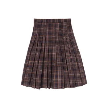 XINBANGBANG Casual Long Skirts Women's Coffee