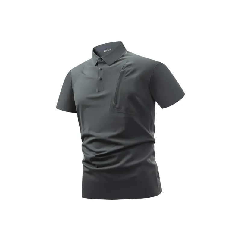 Red bean Polo Shirts Men-2