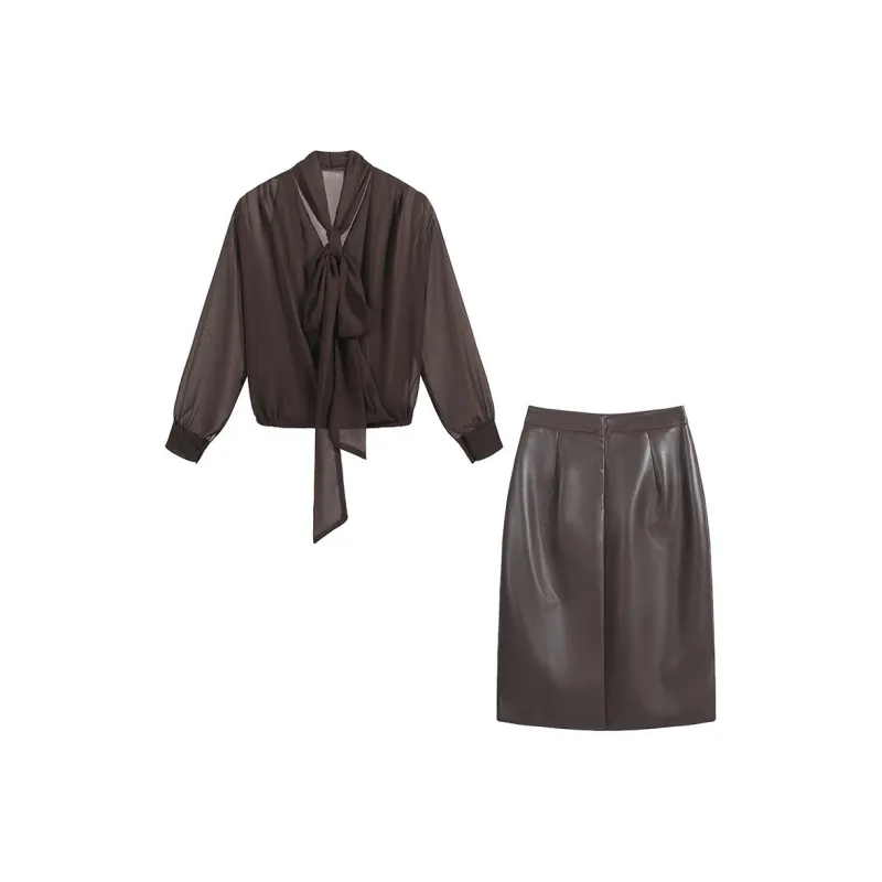 PLANE DRIFT Two Piece Skirt Sets Women's-0