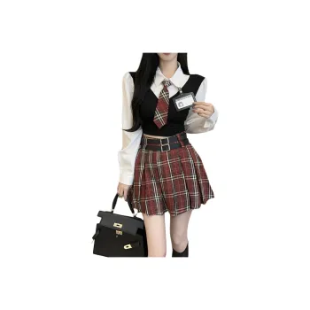 Mu Xiao Xin Two Piece Skirt Sets Women's