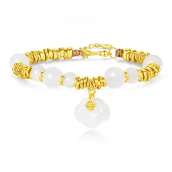 CHAOHONGJI Natural Agate Bracelets Women's