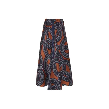 La DOUBLEJ. Jacquard Midi Skirt