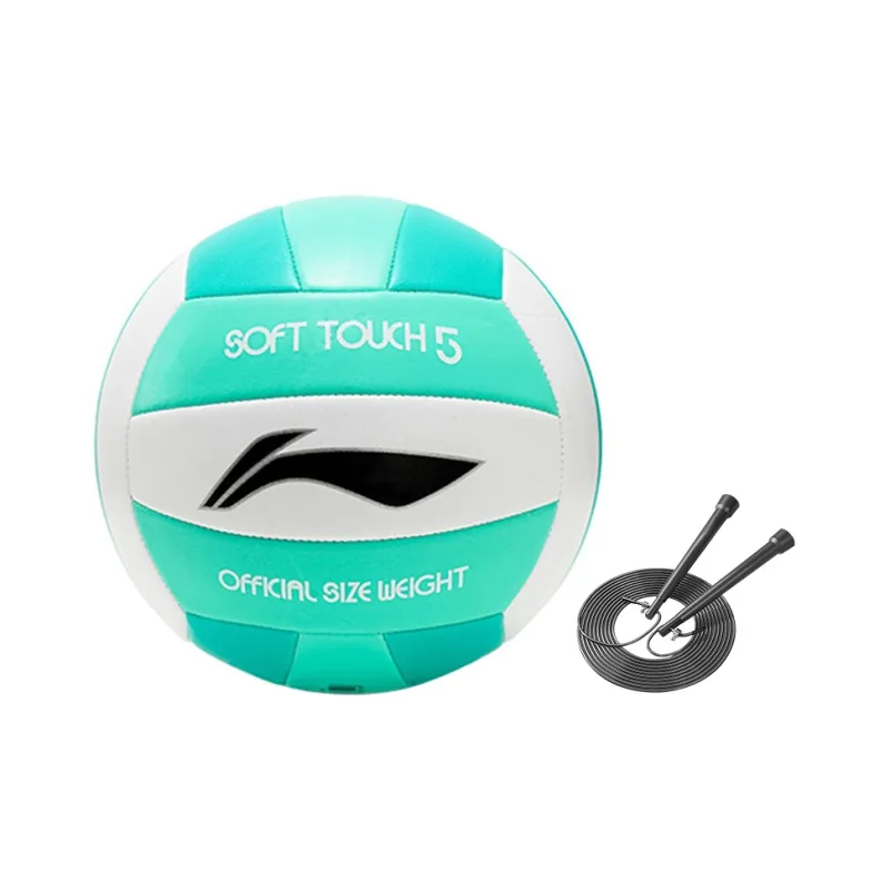 LiNing PVC Size 5 Ball Volleyball Unisex White Green-20