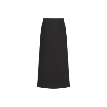 DIOR Casual Long Skirt Women's Black