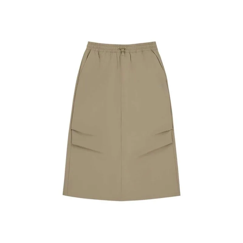 New Balance Casual Long Skirt Women's Yellow-0