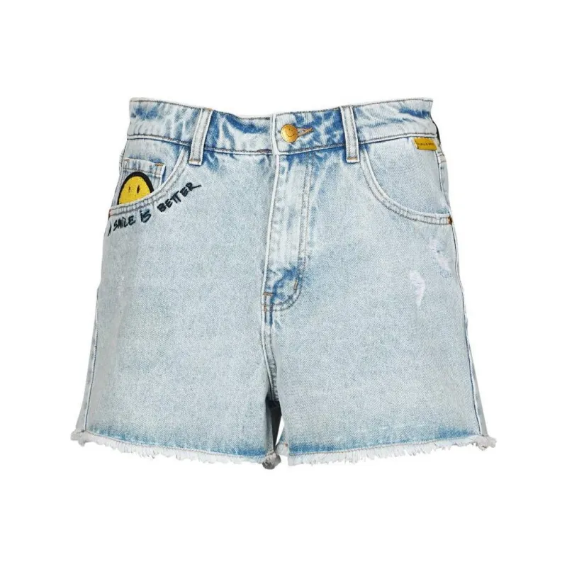 Desigual Denim Shorts Women's Blue-0