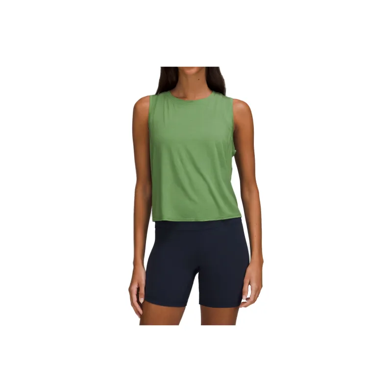 Lululemon Action Always Sport Vests Women's Cedar Green-0