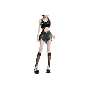 ZAVK Denim Shorts Women's Gray