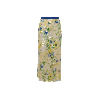 MSGM Sequinned Maxi Skirt