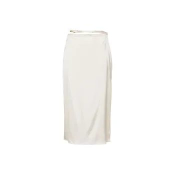 Jacquemus Logo Plaque Midi Skirt