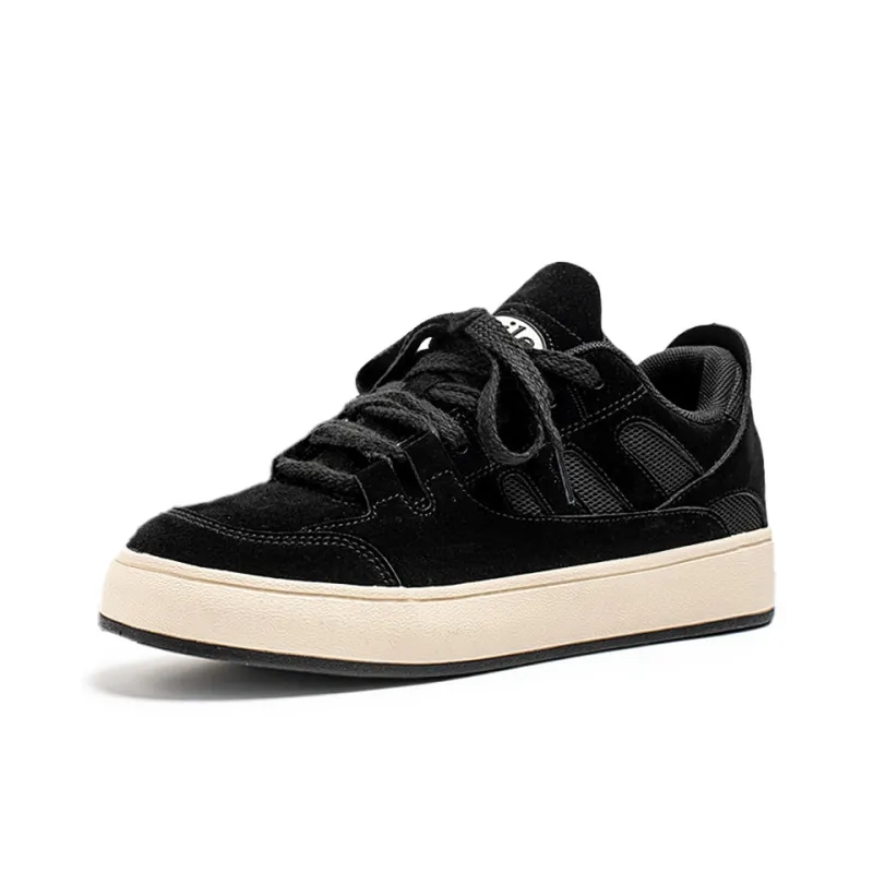 HACKBUTEER Low Top Skateboard Shoes Men's Box Included-2