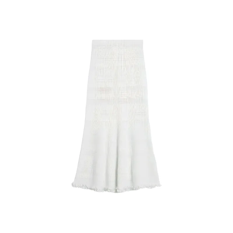 Lanvin Ruffled Maxi Skirt-0