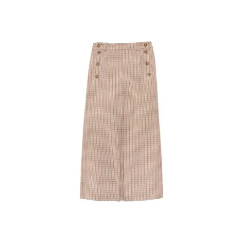 INES DE LA FRESSANGE Casual Long Skirt Women's Beige