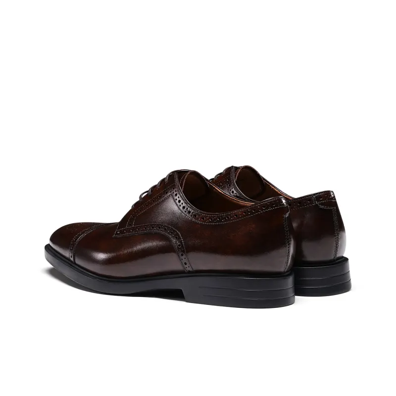 TRUFFAUT Museum Leather Derby Shoes Dress Shoes Men's-2