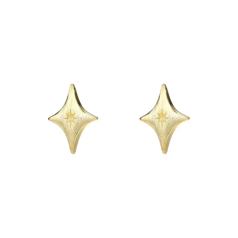 MONI JEWELLERY S999 Fine Silver Stud Earrings Women's-5