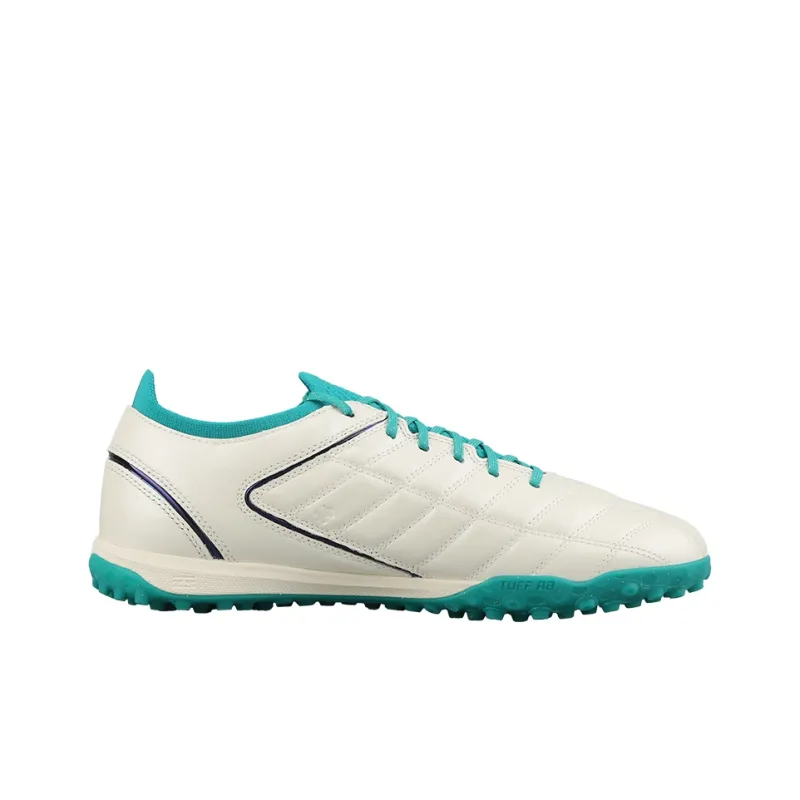 LiNing TF Rubber Broken Studs Artificial Ground Anti Slip Wear Resistant Soccer Shoes Unisex White Green-1